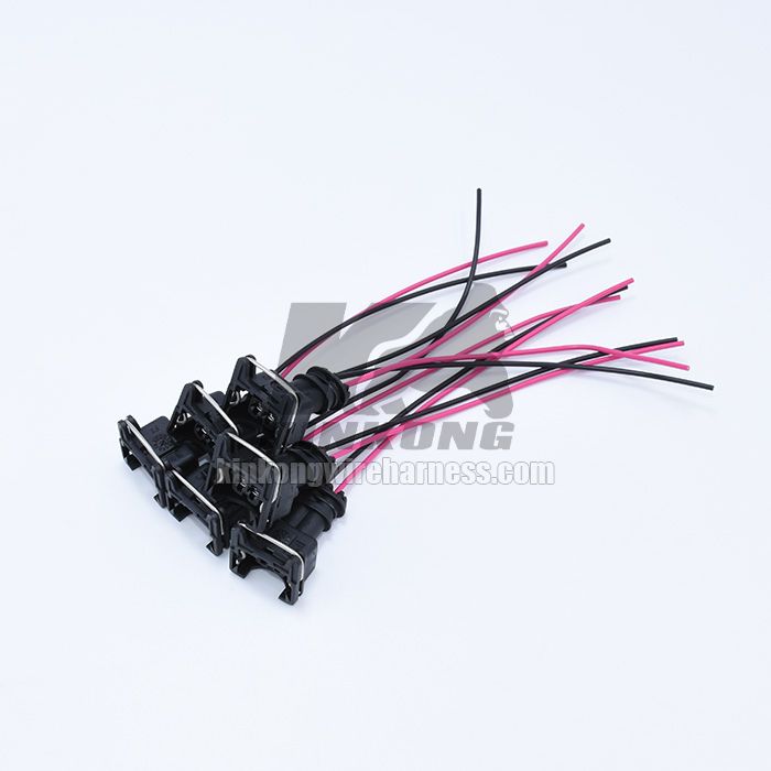 Female Fuel Injector Connector Electrical Plug Pigtail wiring harness