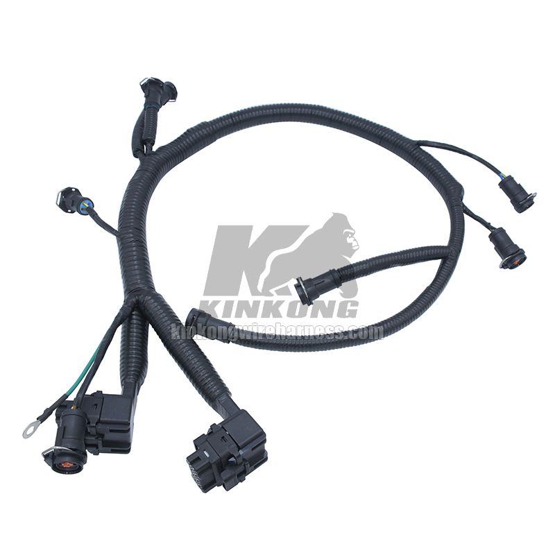 Custom FICM Engine Fuel Injector Complete Wire Harness for Ford Diesel Engine System 5C3Z9D930A