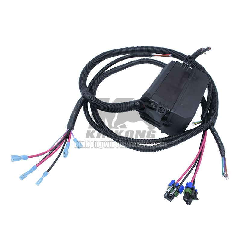 condenser wiring harness with relay box WD703