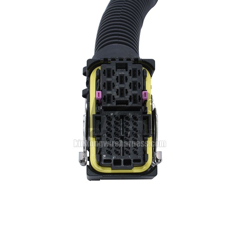 EDC7 Diesel Iveco fuel system Automotive third ECU Plug connector wiring harness for Heavy Duty Truck