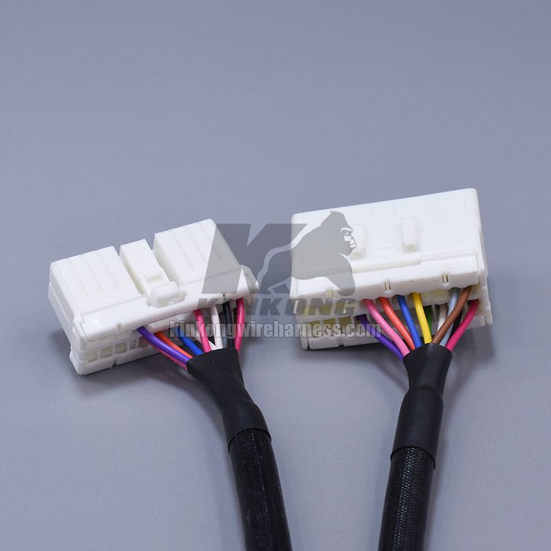 Kinkong Custom Automotive Wire Harness Wire Loom For Excavator WD042