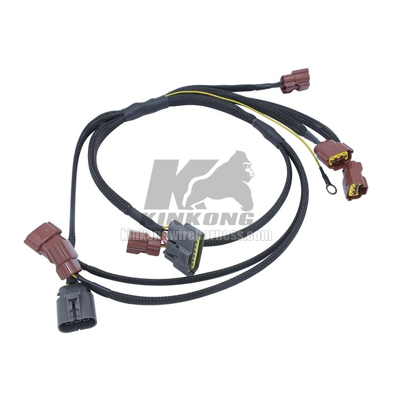 ignition coil wire harness repair kit with ring terminal