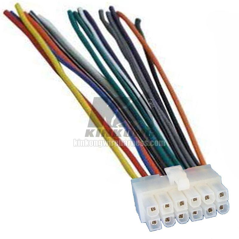 CAR AUDIO 12-PIN STEREO WIRE HARNESS