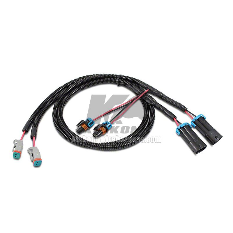 Axial H10 Fog Light Dual Wire Harness Adapter Set.