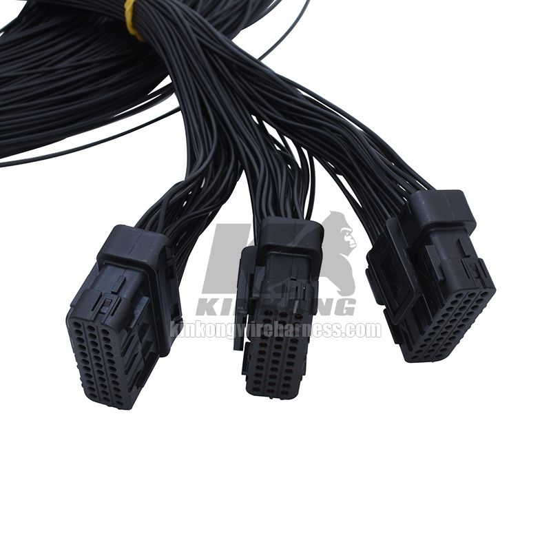 33 pin ECU control system connector with cable for Honda