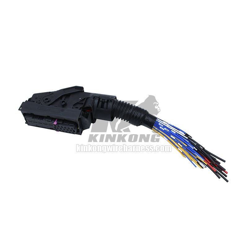 EDC7 Diesel Iveco Fuel System ECU Automotive First Plug Connector Wiring Harness For Heavy Duty Truck