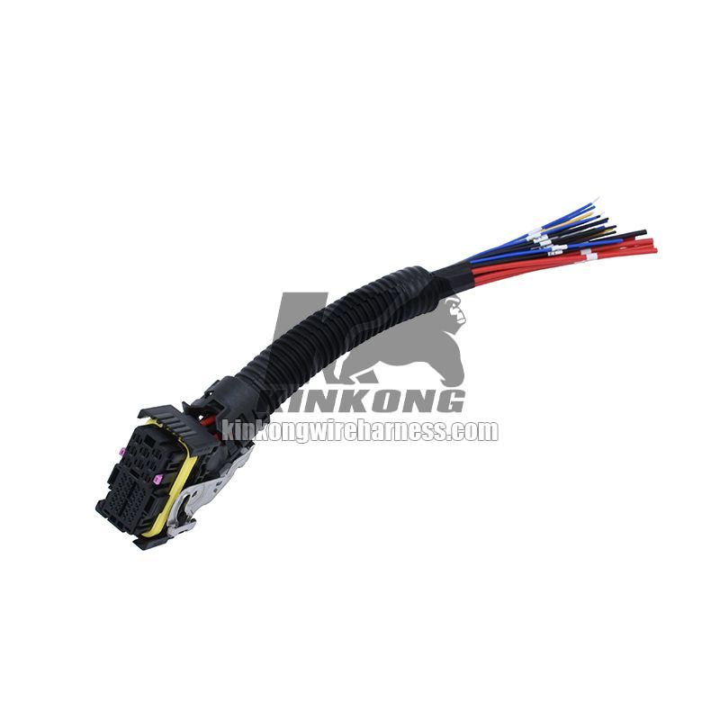 EDC7 Diesel Iveco Fuel System Automotive Second ECU Plug Connector Wiring Harness For Heavy Duty Truck