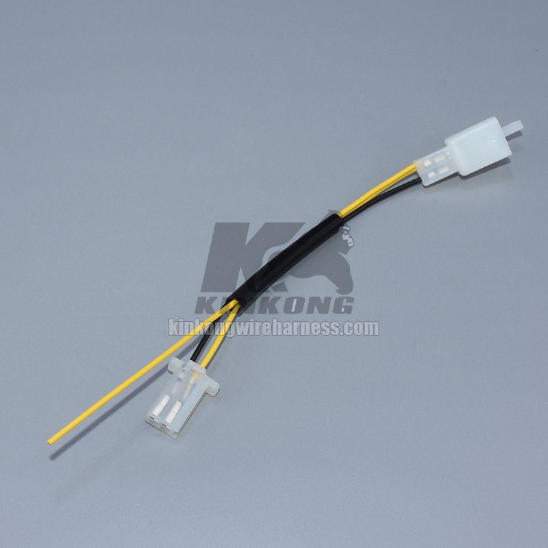 Custom extension harness with 2 way 6030-2101 6040-2111 connector