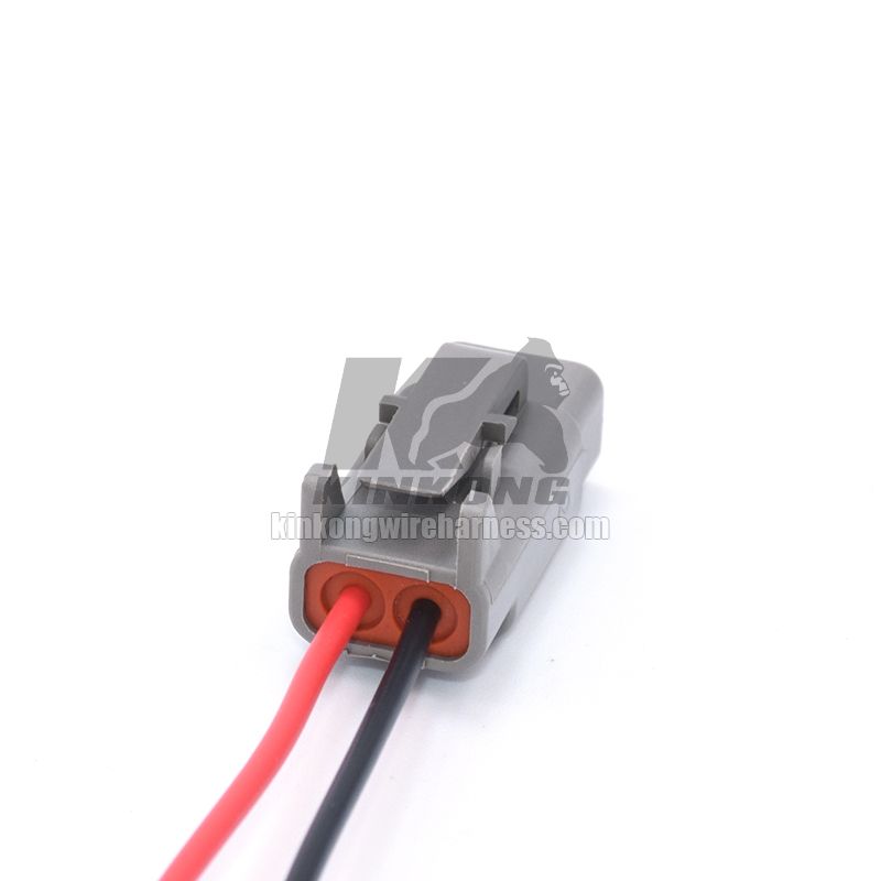 Custom DTM 2 way DTM06-2S extend wire harness