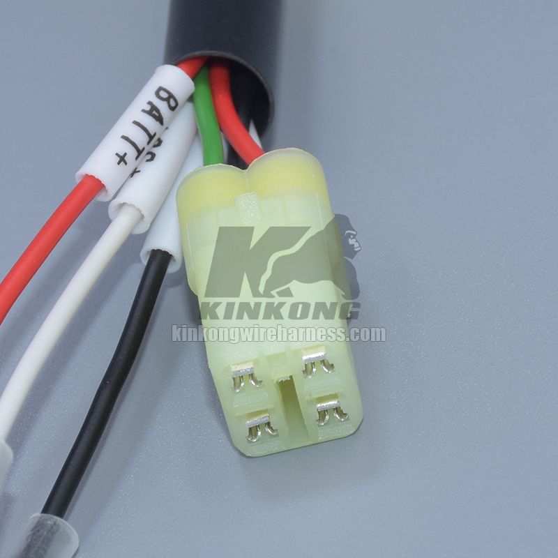 Custom wiring harness ACC branch KIT HM090 type 4P Honda OP coupler 1