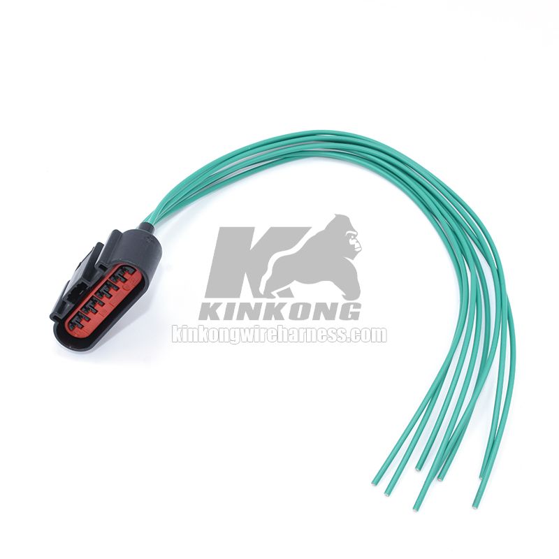 Custom Wire Harness pigtail with 8hole connector WA10161