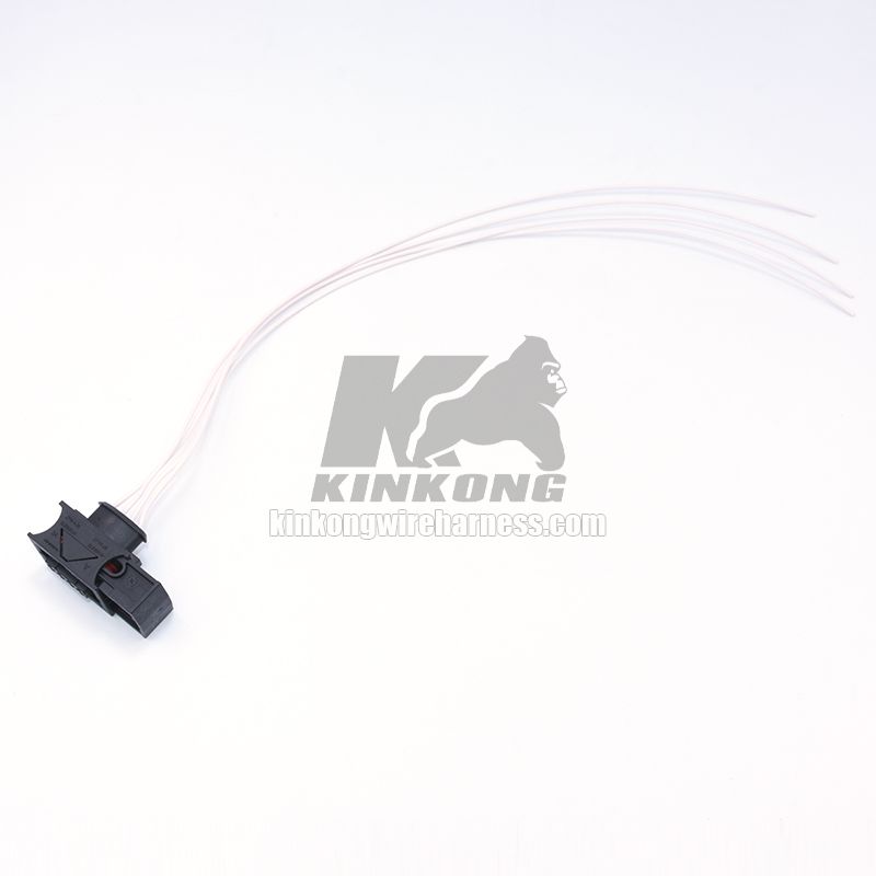 WA10103 Custom Wire Harness pigtail with 4 hole connector
