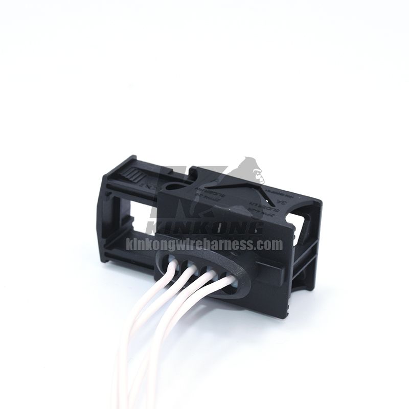 WA10103 Custom Wire Harness pigtail with 4 hole connector