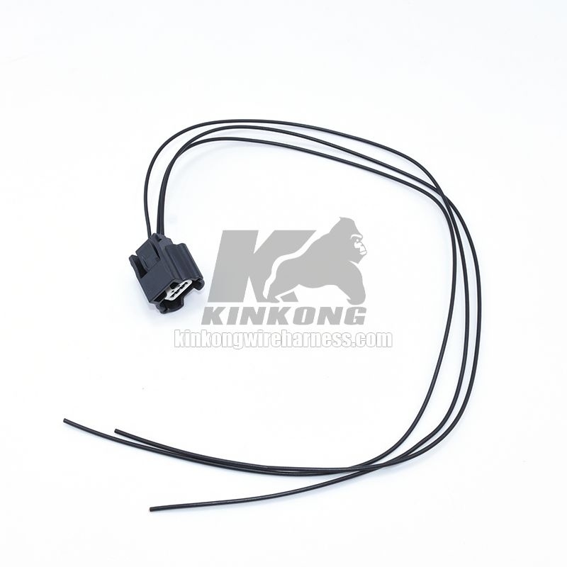 RH Series Headlamp Female 3-Wire Pigtail Connector For Honda