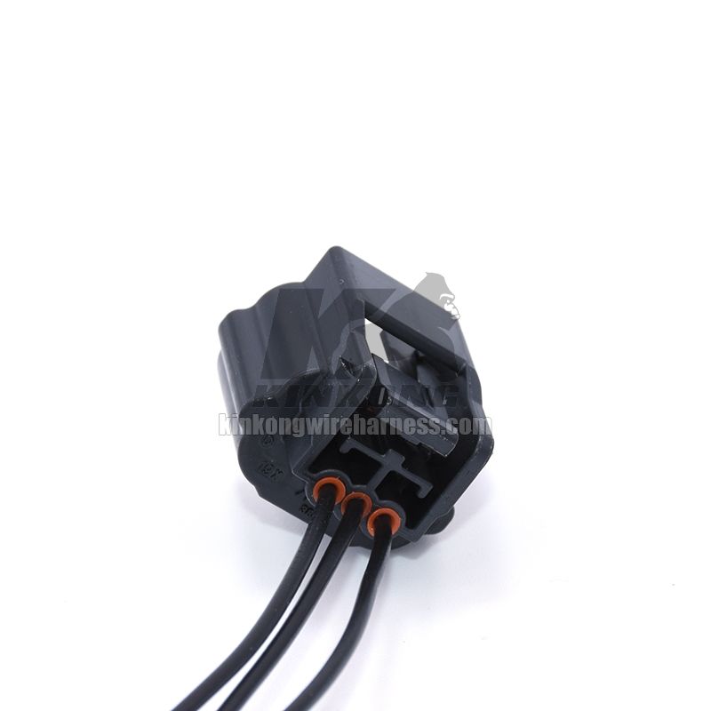 RH Series Headlamp Female 3-Wire Pigtail Connector For Honda