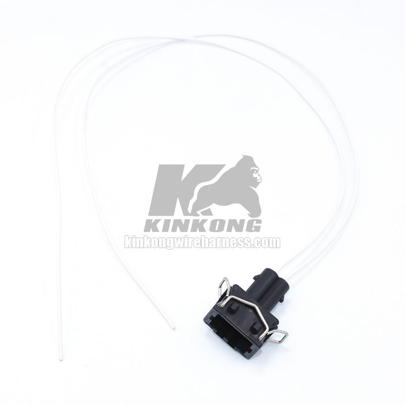 Custom wiring harness 2 Way Black 2.8 Timer Sealed Female Pigtail Assembly WA10174
