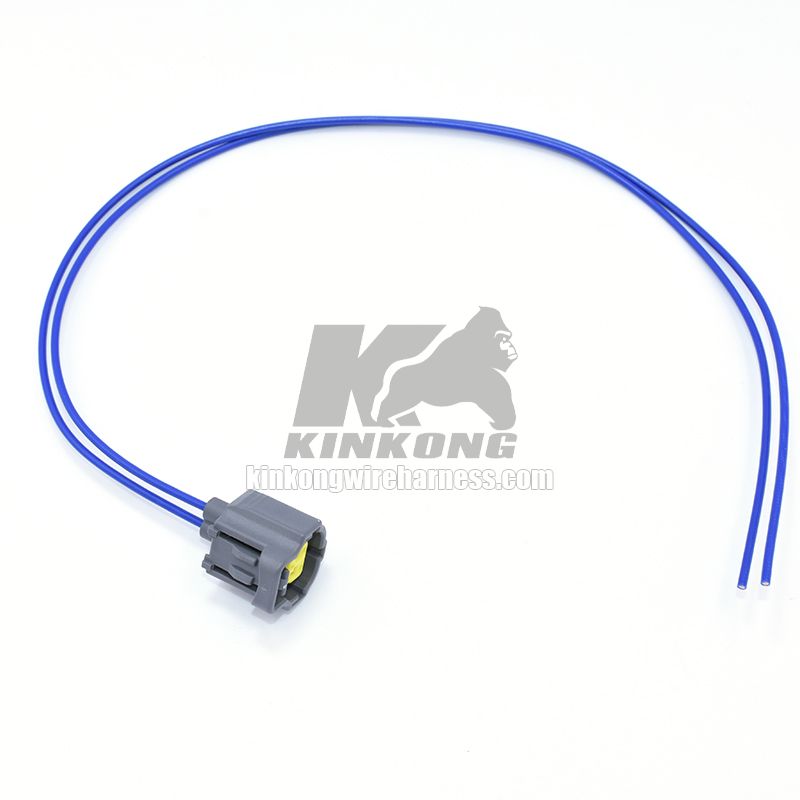 Custom wiring harness 2 Way Black Female Connector with active TPA For BMW  WA10191