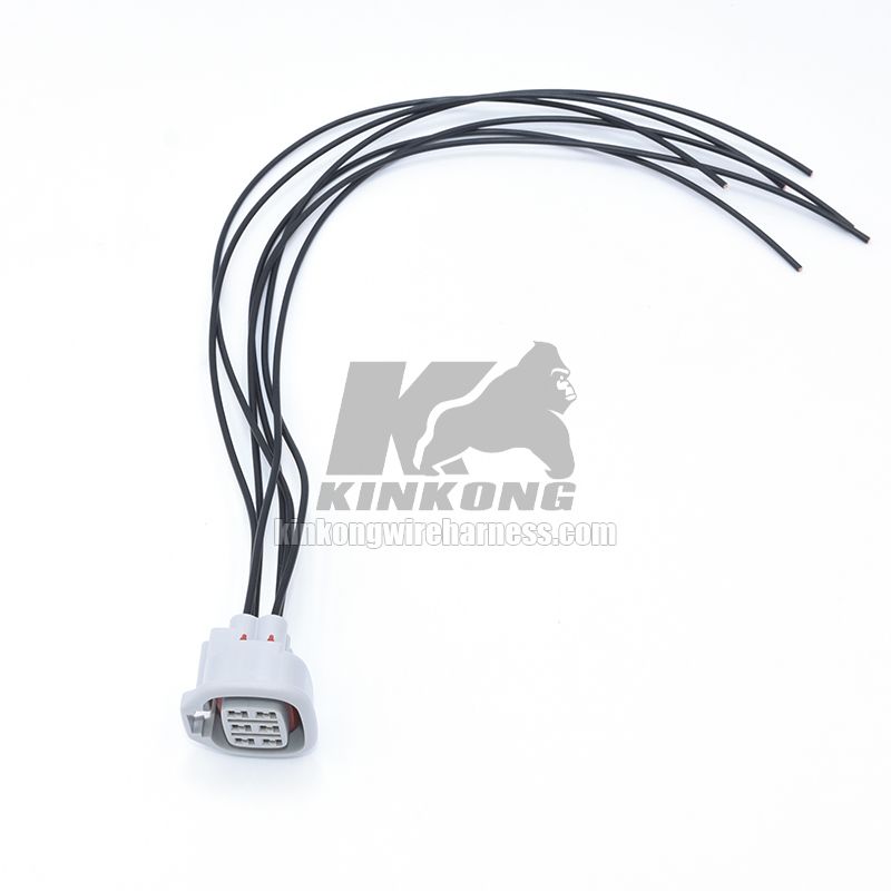 Custom Wire Harness pigtail with 2 hole connector for Toyota, Suzuki, ECU, ICM, Ignitor,  WA100094