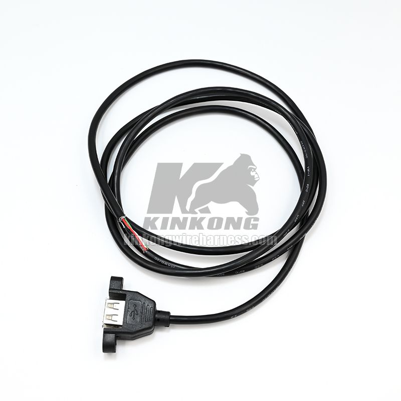 Custom Over-molded USB Wire Harness WA968