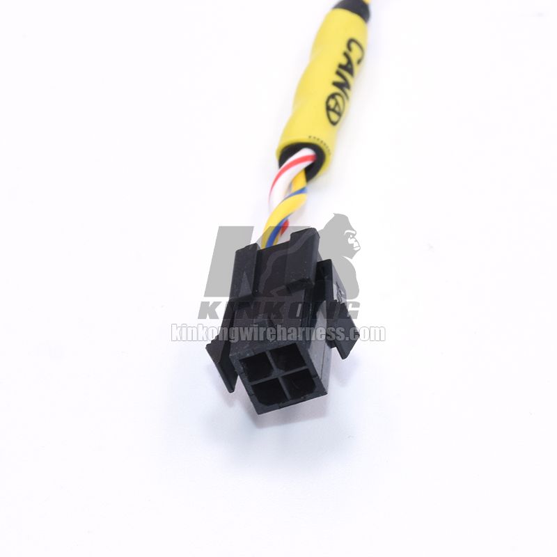 Custom automotive harness with 26 pin control board ECU Connector CKK726D-1.6-21