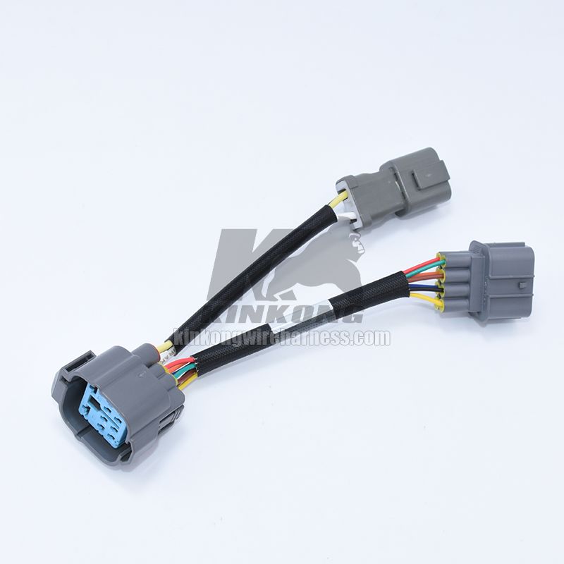 Custom wire harness wiring loom for B-Series OBD2 Distributor 10 Pin Auto Connector 6181-0075 6918-0333 6189-0555