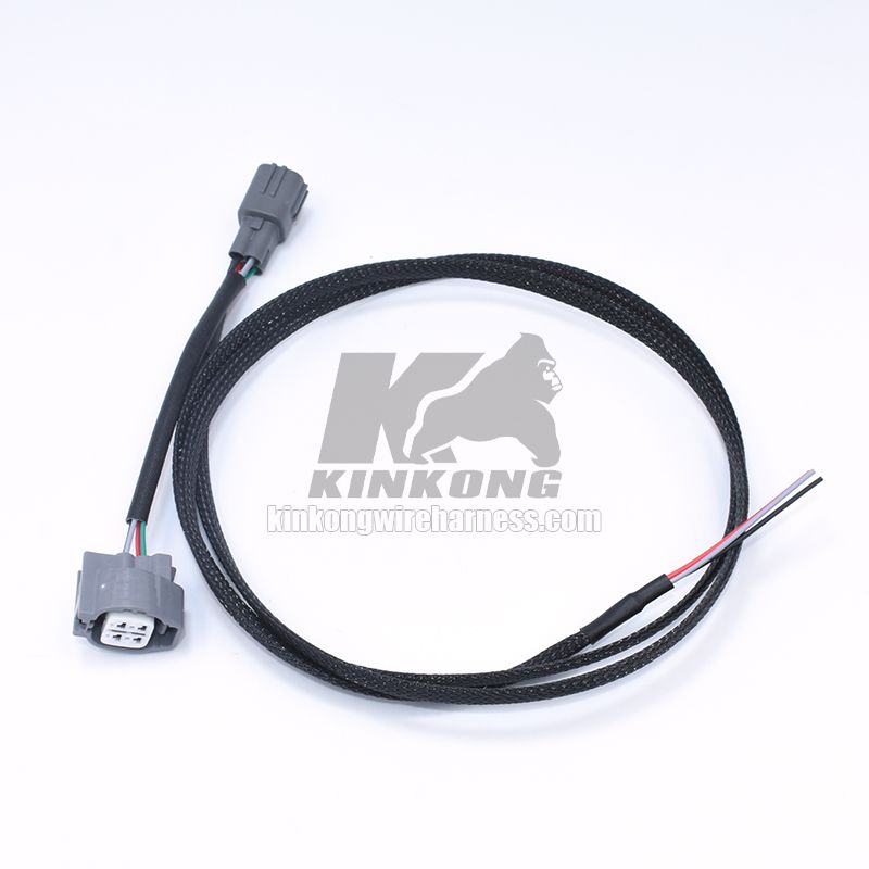 Custom wire harness with 4 way female Toyota Lambda Sensor connectors 6189-0629 90980-11028