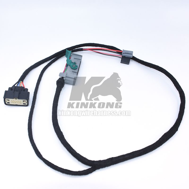 Custom automotive wire harness 16-pin center console harness