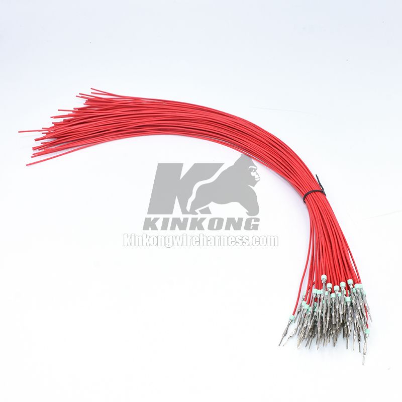 Custom automotive terminal wire harness pigtail 00WA000008