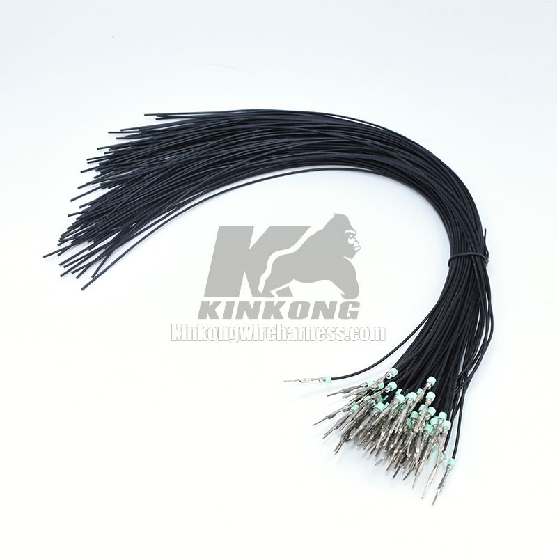 Custom automotive terminal wire harness pigtail 00WA000009