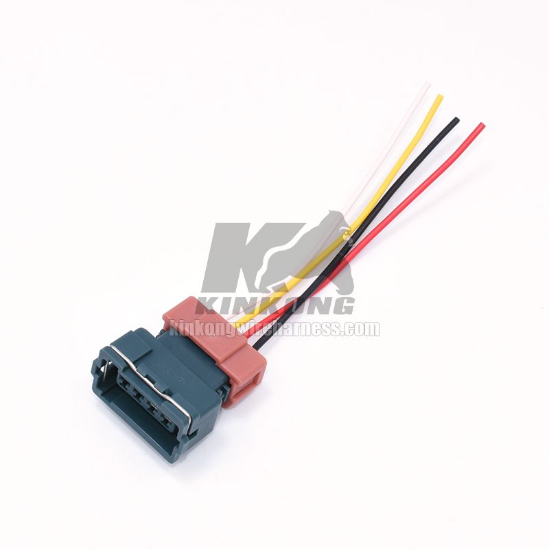 Custom Wire Harness pigtail with 4 hole connector CKK7041M-3.5-21