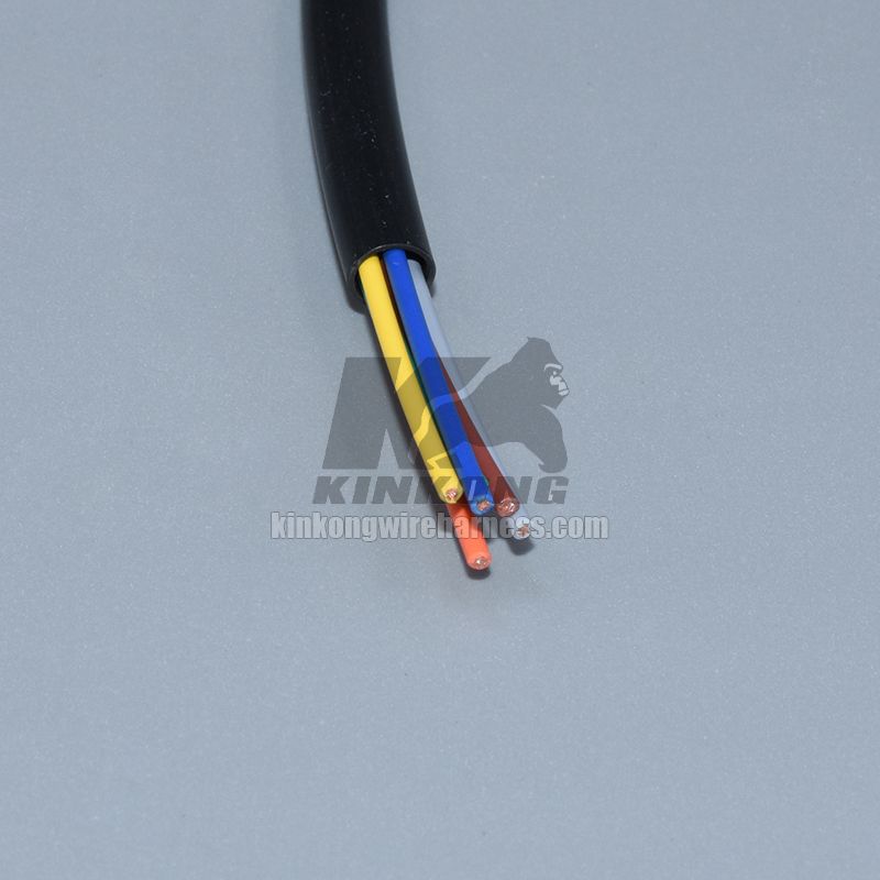 Custom pigtil male female wire harness for car radar electric