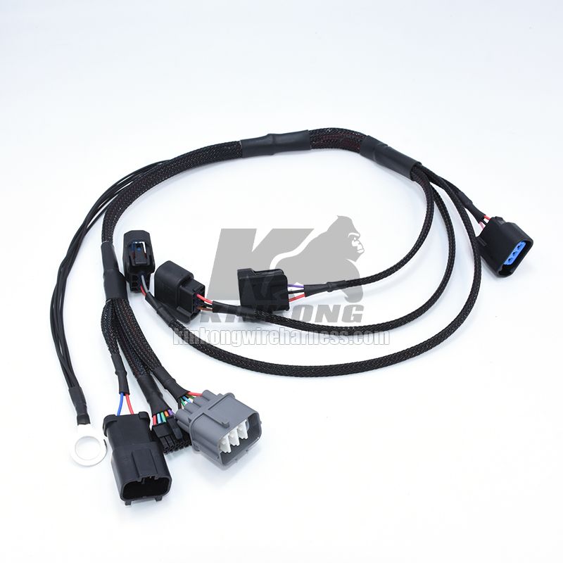 Custom engine wire harness for Honda