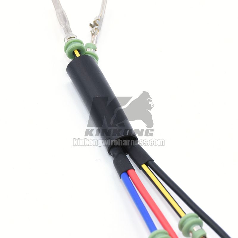 DIY terminal wire harness for motorcycle