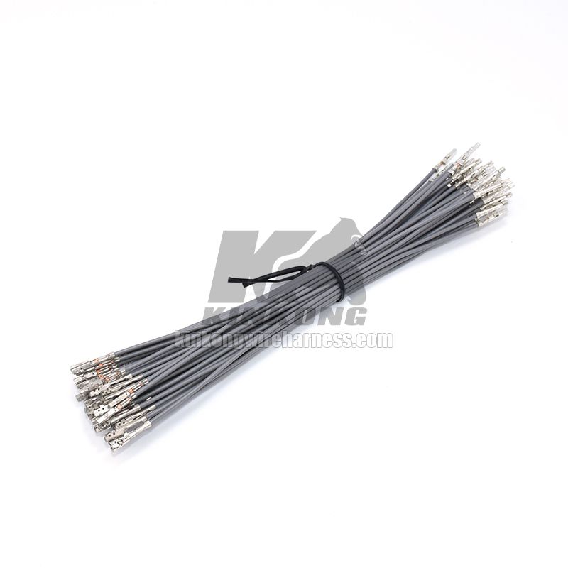 Custom automotive terminal wire harness pigtail