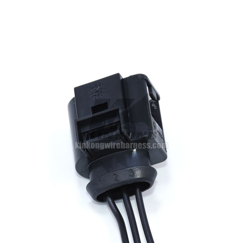 3 Pin Pigtail Plug Wiring Connector Fits 4D0971993 For VW Audi Skoda VAG