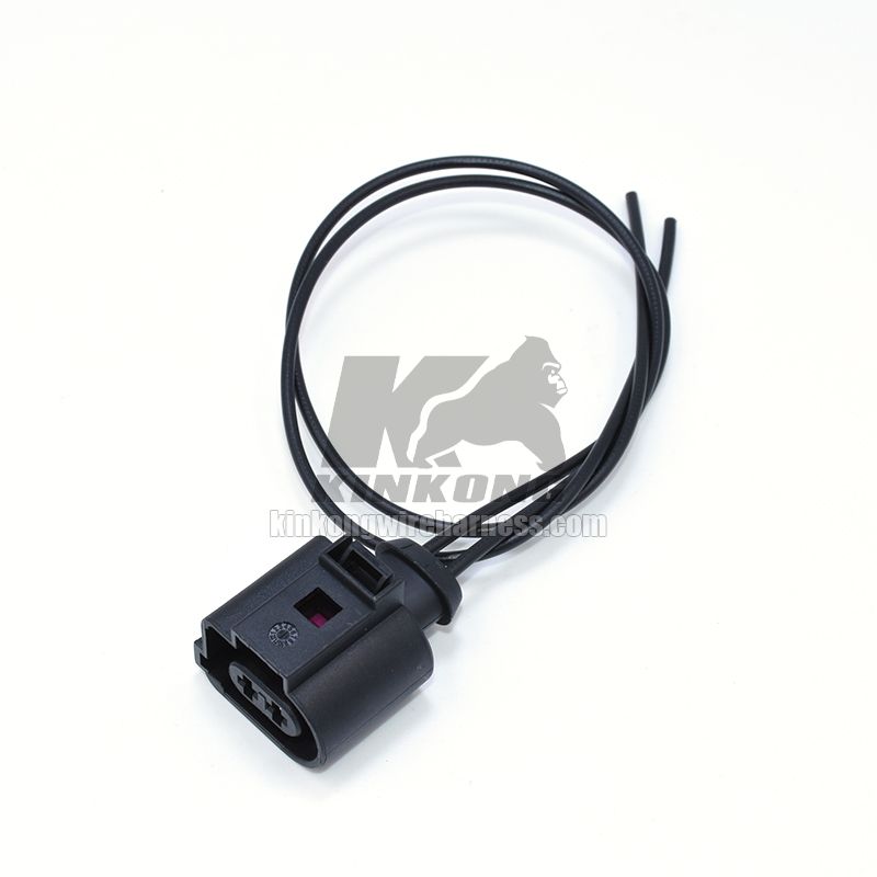 2 Pin Pigtail Plug Wiring harness Fits 1J0 973 722A/1717692-2 VW