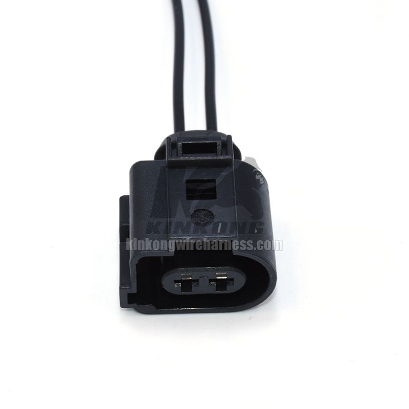 2 Pin Pigtail Plug Wiring harness Fits 1J0 973 722A/1717692-2 VW