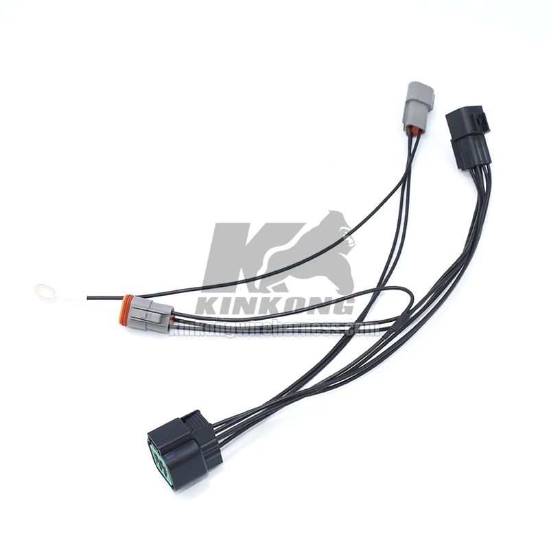 Kinkong custom snowplow wire harness for Piaggio