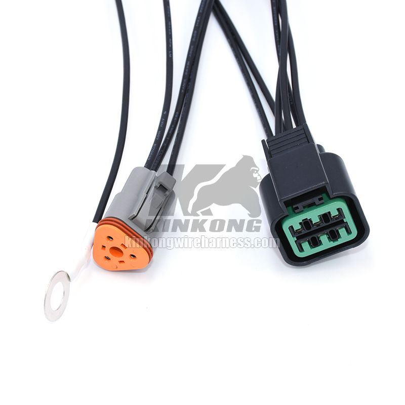 Kinkong custom snowplow wire harness for Piaggio