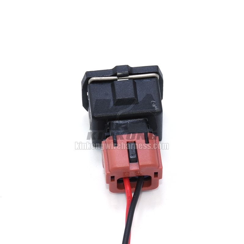 Kinkong custom 2 pole receptacle electrical waterproof wire harness