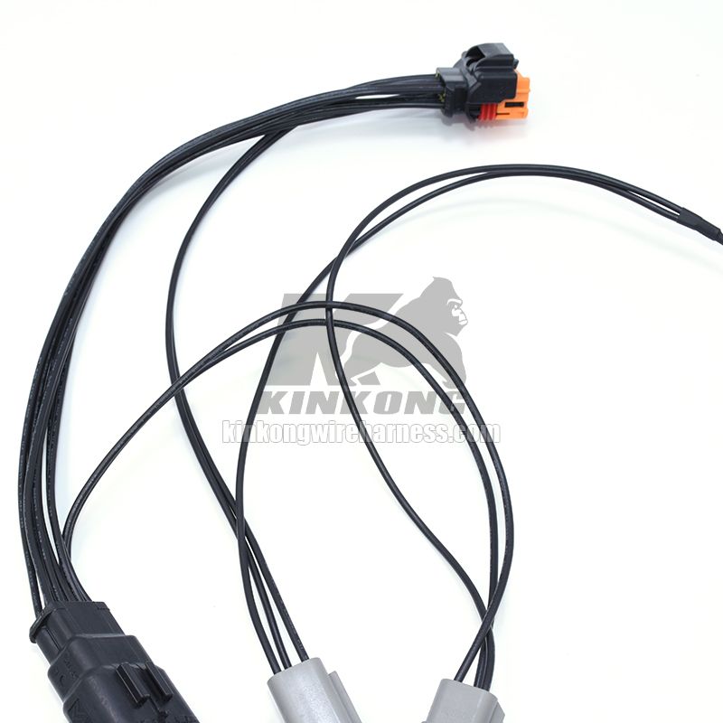 Kinkong custom  Car Headlight wire harness for 98788-1201/98789-1201