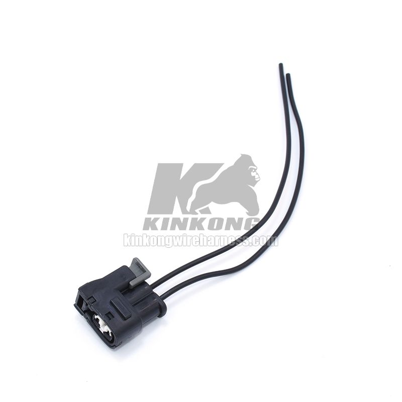 Kinkong custom 2 pole receptacle electrical waterproof wire harness  for Toyota