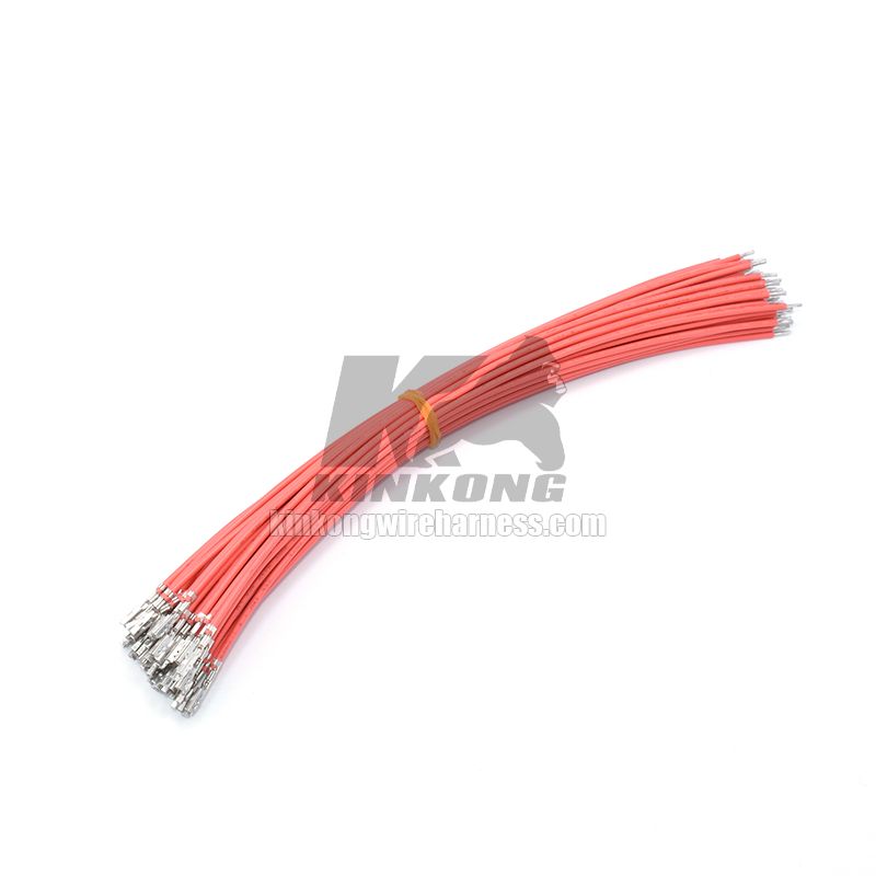 Kinkong custom flying lead wire harness with terminal and tin-plated strip 8100-2730