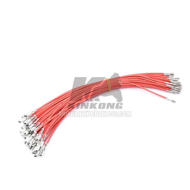 Kinkong custom flying lead wire harness with terminal 8100-2971