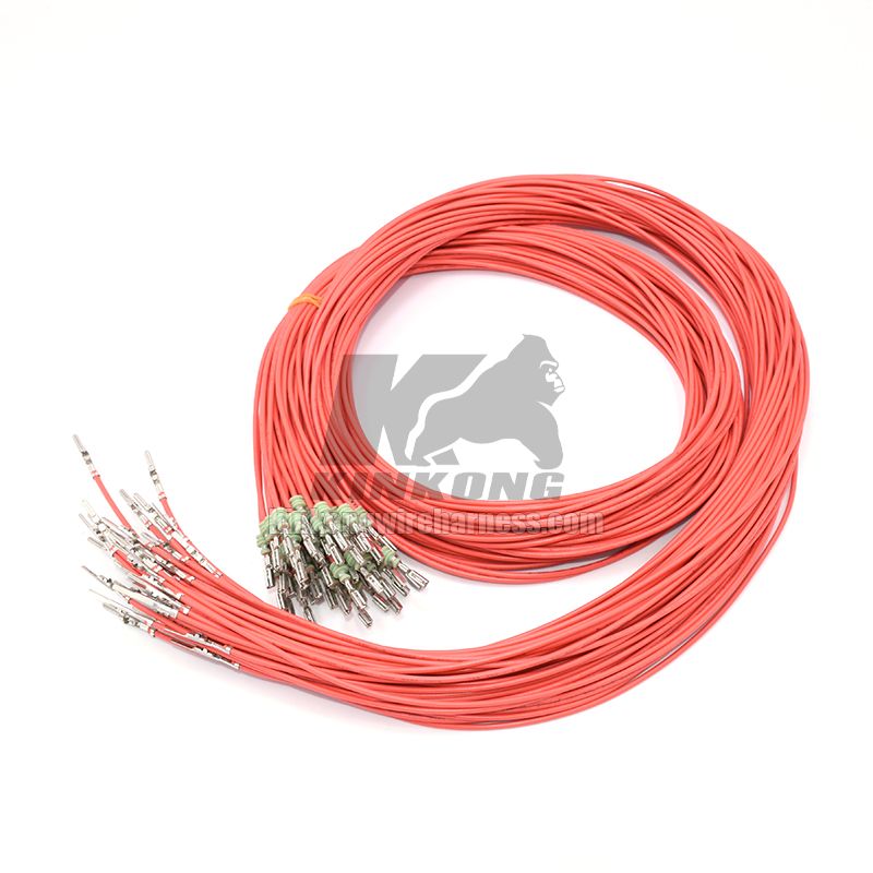 Kinkong custom flying lead wire harness with terminal ST730554-3