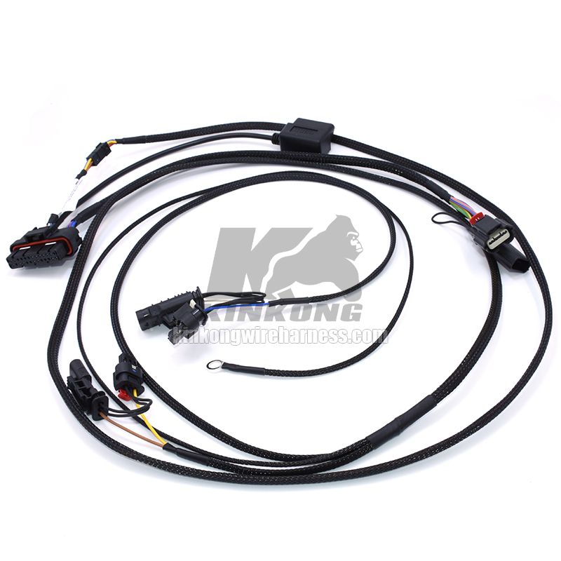 Kinkong custom ECU 26 way connector plus OBD wire harne15102302C037ss for motorcycle