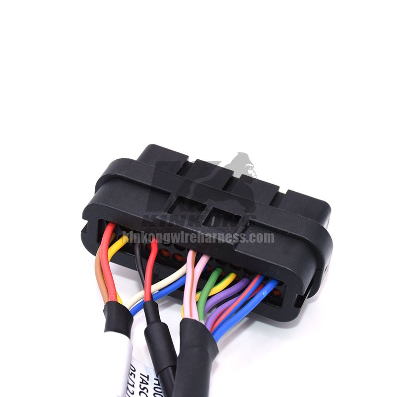 Kinkong custom ECU 26 way connector plus OBD wire harne15102302C037ss for motorcycle