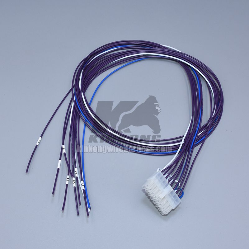 Kinkong custom Molex 16 way connector 39012160 Pigtail lead wire harness 15102303A022