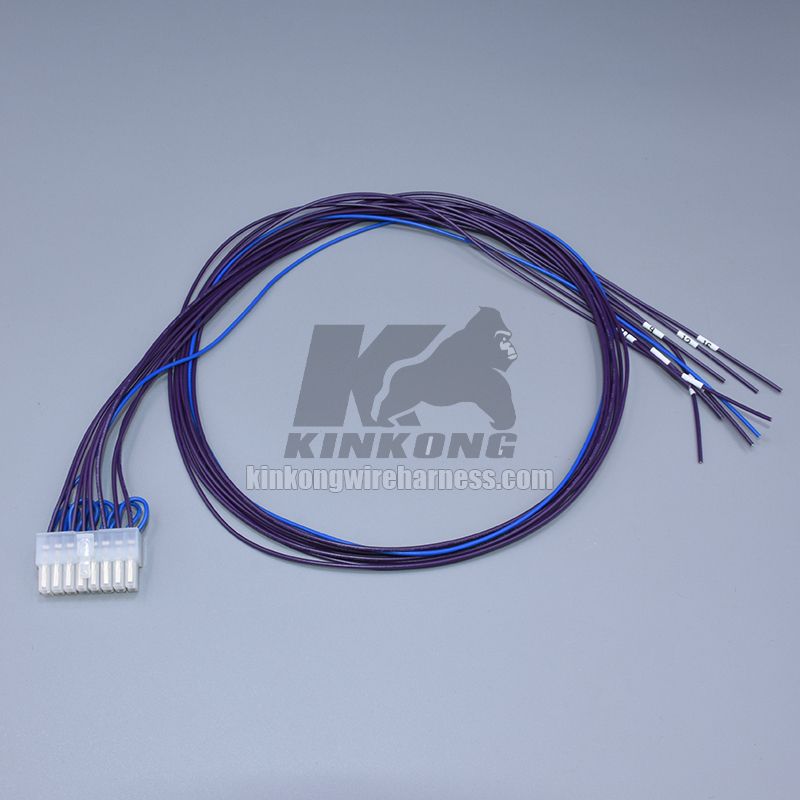 Kinkong custom Molex 16 way connector 39012161 flying lead wire harness 15102303A023