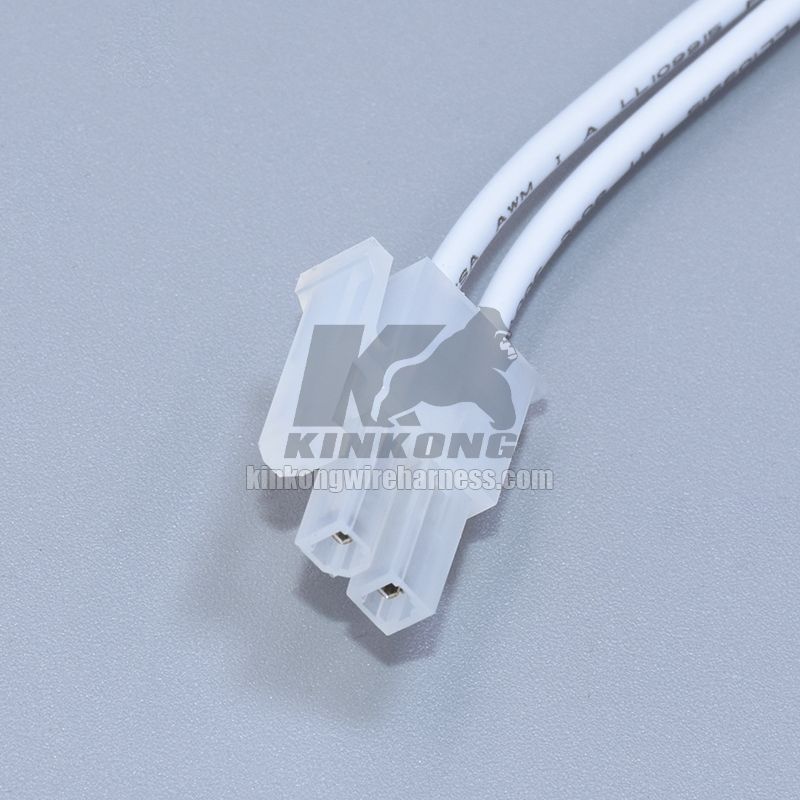 Kinkong custom Molex 2 way connector 39012020 pigtail wire harness 15102303A024